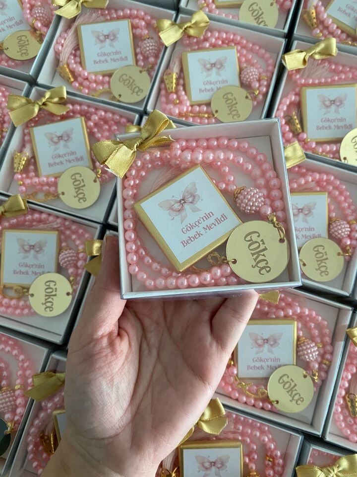 Kutulu Çikolatalı Tesbih Hediyeliği