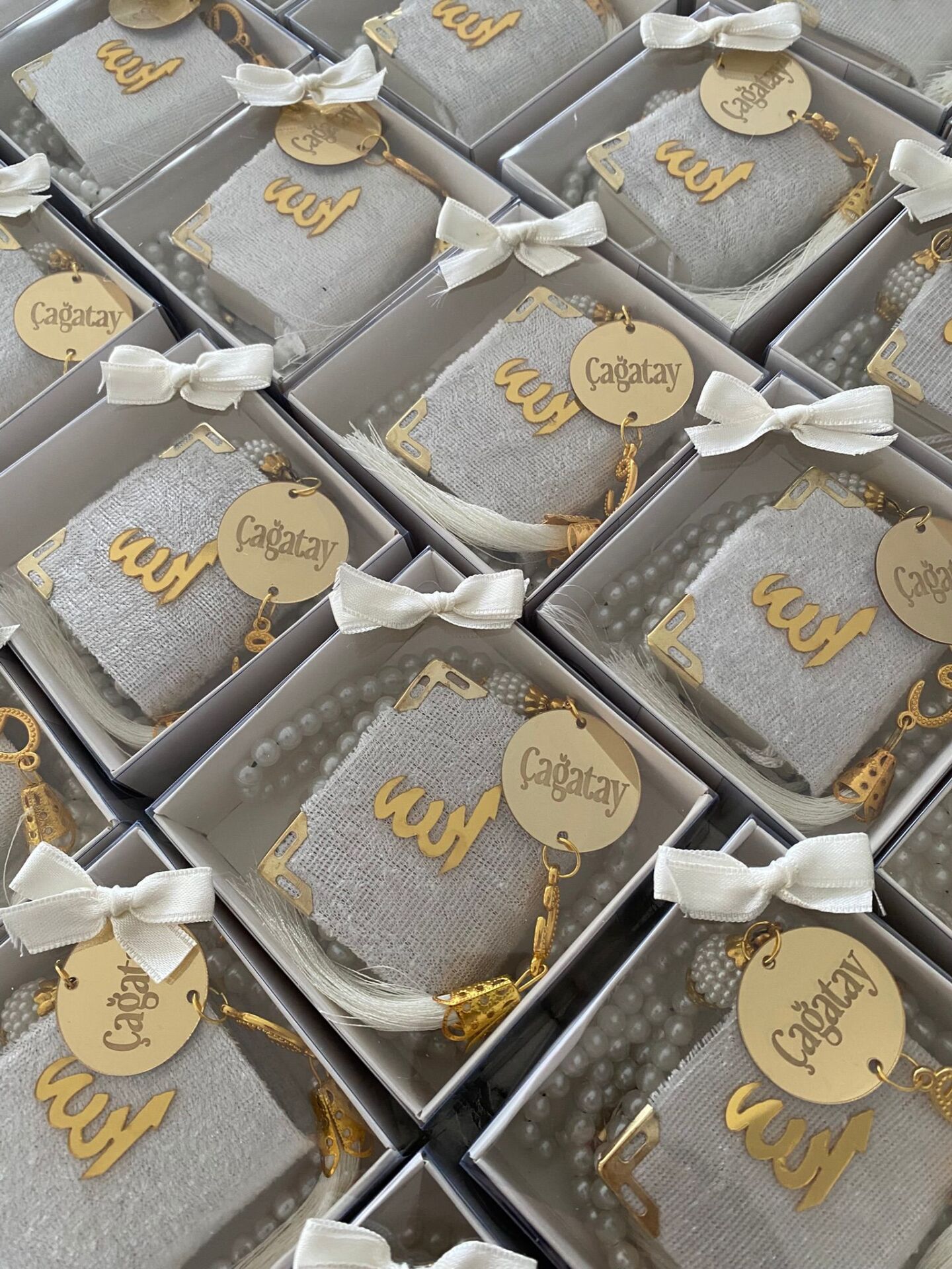 Kutulu Mini Kuran İsimli Tesbih Hediyeliği